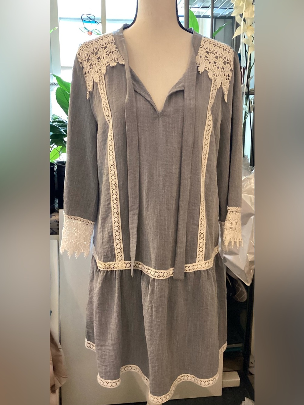 Boho loose dress. Size S/M